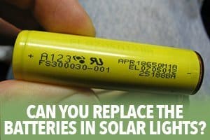 Replace The Batteries In Solar Lights, What Are The Best Batteries For Outdoor Solar Lights